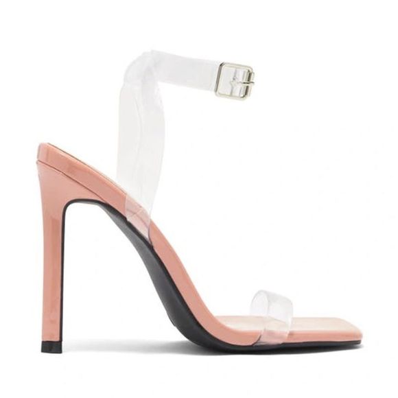 Wild Diva | Nude Stiletto Sandal - Picture 3 of 3